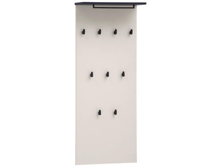 Mid.you Garderobenpaneel, Beige, 50x110.6x20.9 cm, Aufhängemöglichkeit, Hutablage, Kleiderstange, Garderobe, Garderobenpaneele, Garderobenpaneele