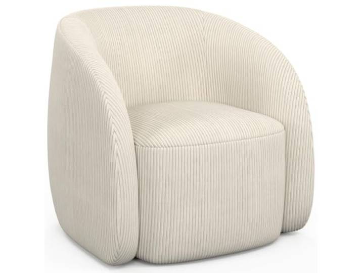 IDMarket - Sessel CORI aus Cord, Beige