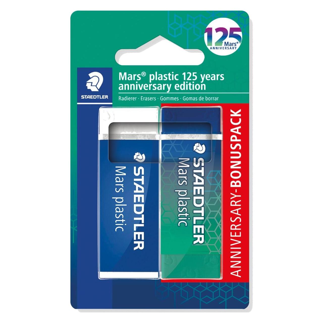 Staedtler 2 Radiergummi Mars plastic (52650MABK1)