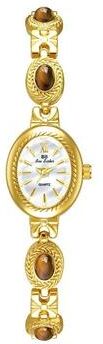 Uplift Essentials Luxury Elegant Amber Jewelry Watch Vintage Gold Bracelet Oval Timepiece white