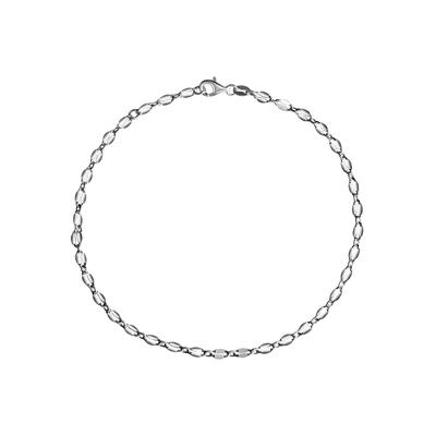 Fußkette FIRETTI "Schmuck Geschenk Silber 925 Körperschmuck Fantasie", silber (silberfarben), Fußketten, Damen, Silber 925 (Sterlingsilber)