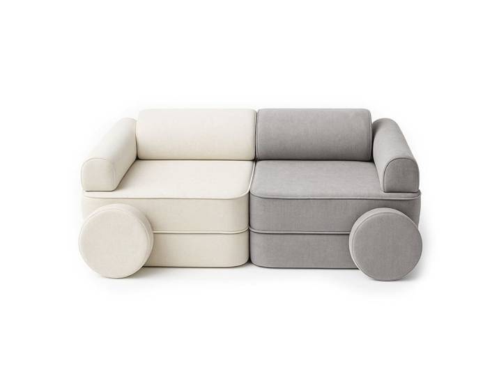 Canapé modulable enfant en mousse multicolore