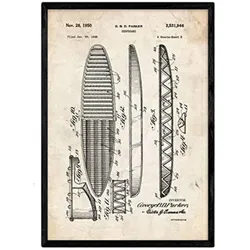 POSTER Surf Patent A3 Rahmenlos