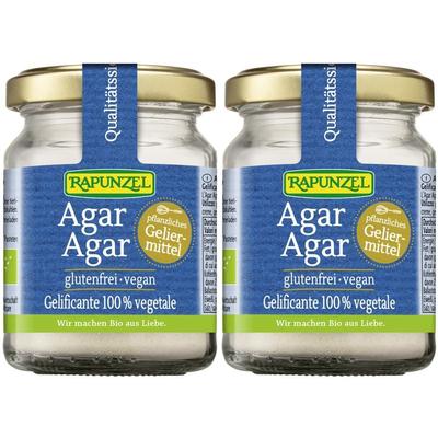 Rapunzel Bio Agar Agar, Pulver 2x 2x60 g