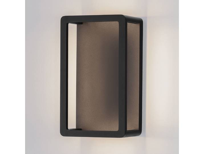 LED-Wandleuchte 26cm Grau
