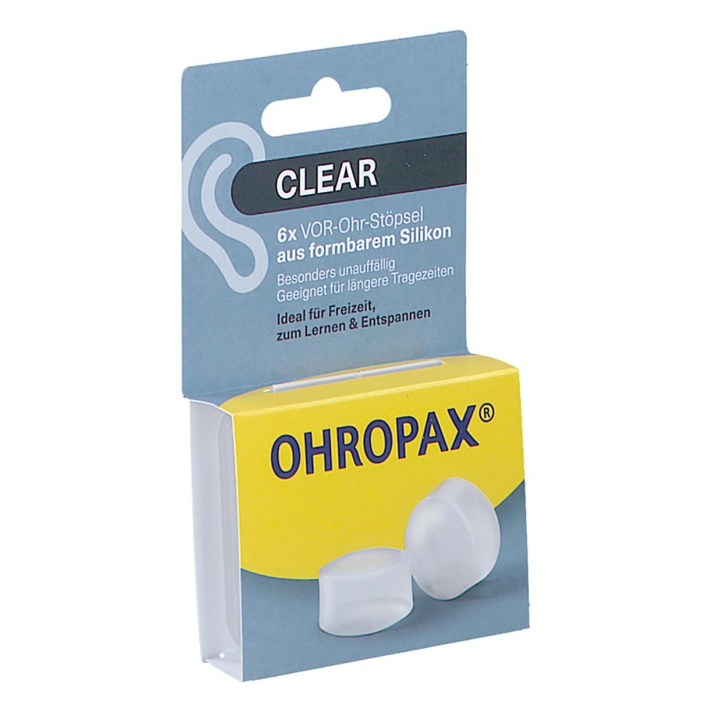 OHROPAX GmbH Ohropax Clear Silikon Vor-Ohr Stöpsel 19412739
