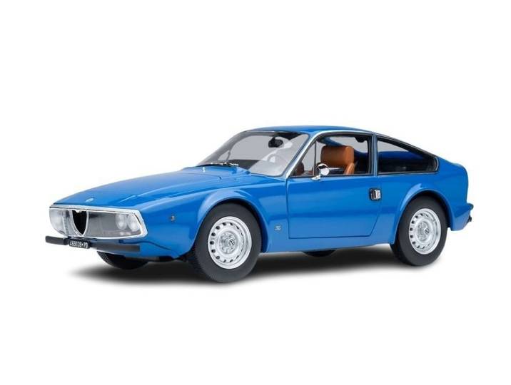 Norev Modellauto Alfa Romeo Junior Zagato 1969 blau, Maßstab 1:18