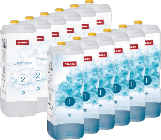 Miele Set UltraPhase Refresh Elixir 1 & 2 Jaarpakket met 12 flacons