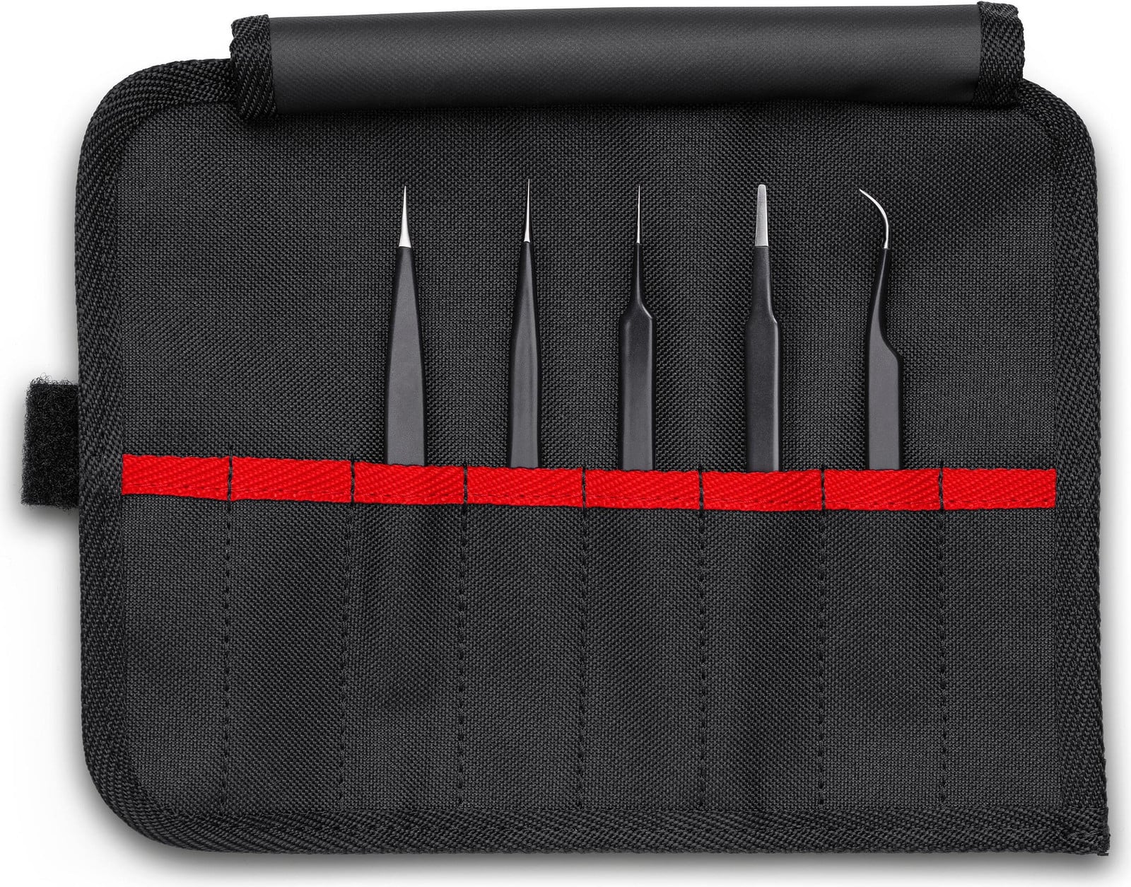 KNIPEX Universele ESD pincetset, 5-delig