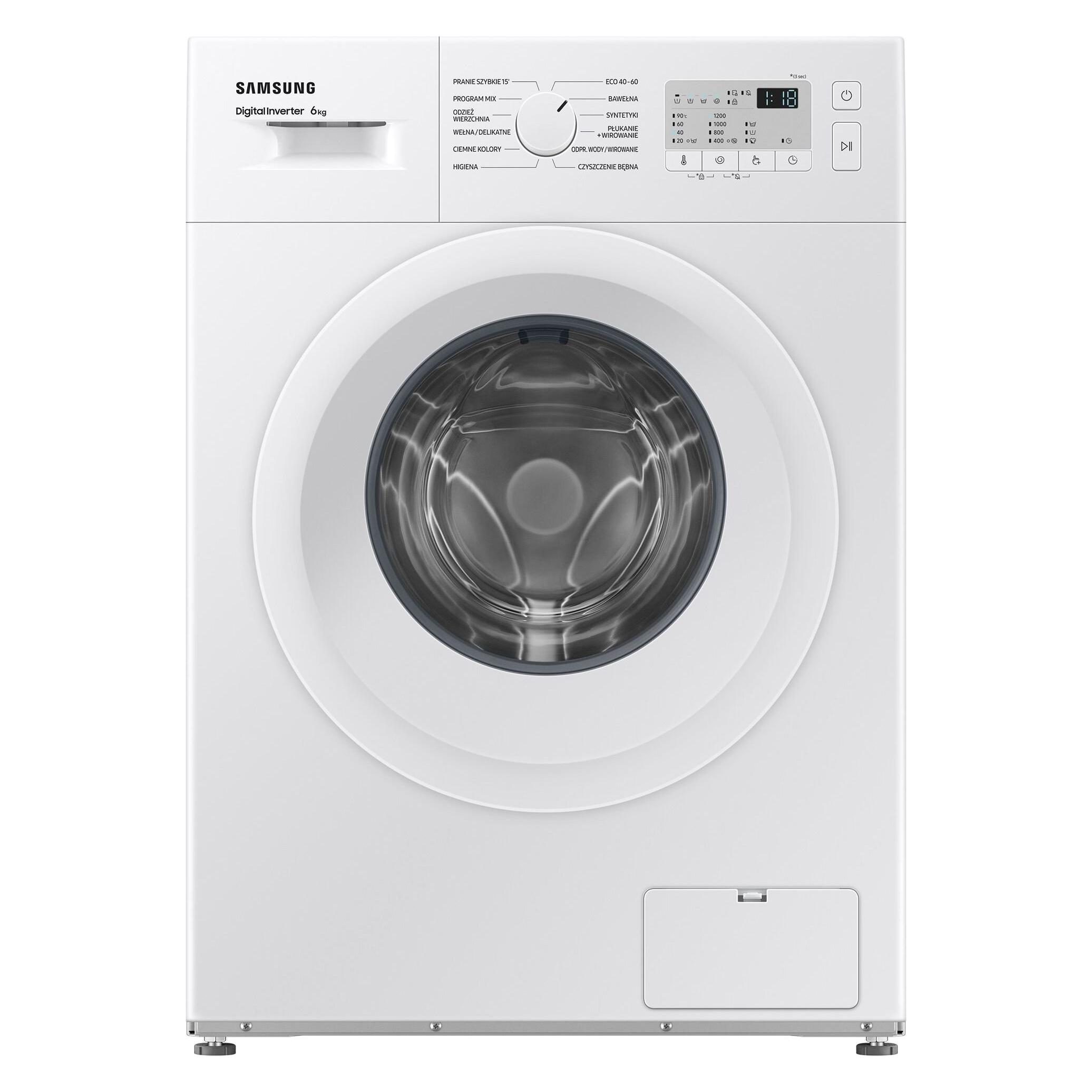 Samsung Pralka Pralka WW 60A3120WH netnet (6 kg, Links) (8806092581944)