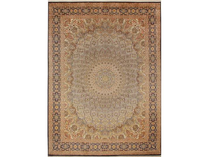 Kaschmir Seide Teppich 246x334 Handgeknüpft Orientteppich Seide
