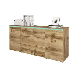 Sideboard  Vera , holzfarben , Maße (cm): B: 150 H: 67,9