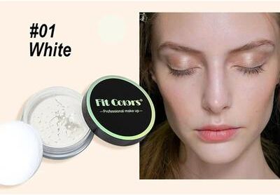 Uplift Essentials Korean Brightening Loose Powder Mineral Concealer Foundation Compact b White