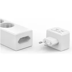 Hama, Steckdosenleiste, Steckdosenleiste, 5-fach, m. USB-C-Adapter 2- (5x, CEE 7/7, 1.40 m)