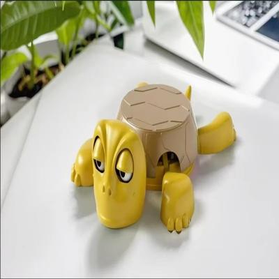 Quick Pick Pro Funny Turtle Coaster Heat Resistant Cup Mat Cute Desk Decor Gift yellow