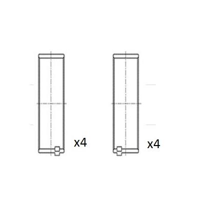FAI AUTOPARTS Pleuellager BB2027-STD für MINI