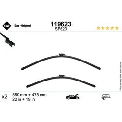 Scheibenwischer SWF 119623 für MG 3