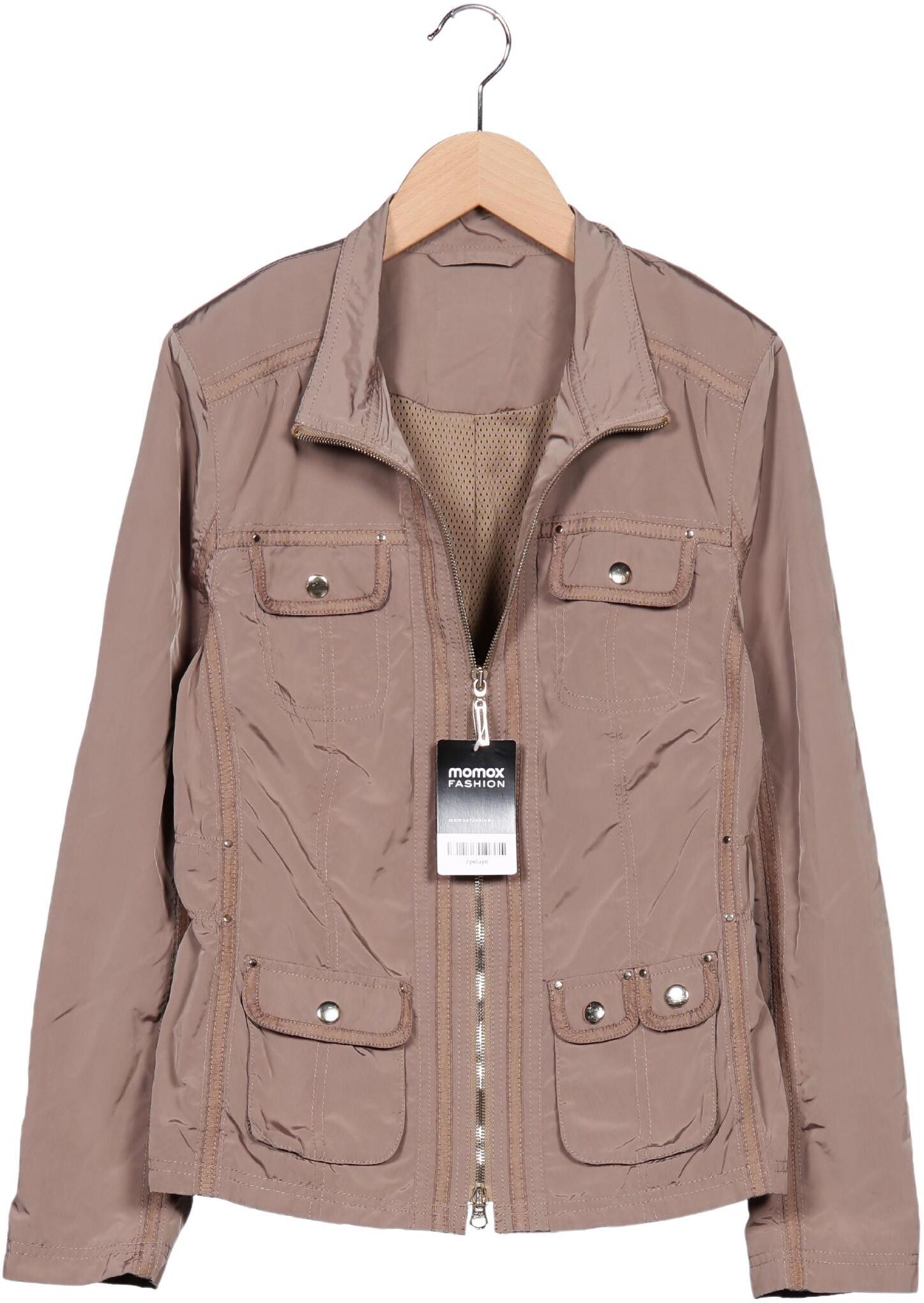Bonita Damen Jacke, Beige, Gr. M, Synthetik - Second Hand
