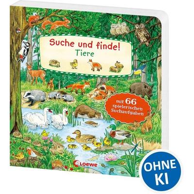 Suche und finde! - Tiere, Gebundene Ausgabe von , Loewe, 978-3-7432-0339-6