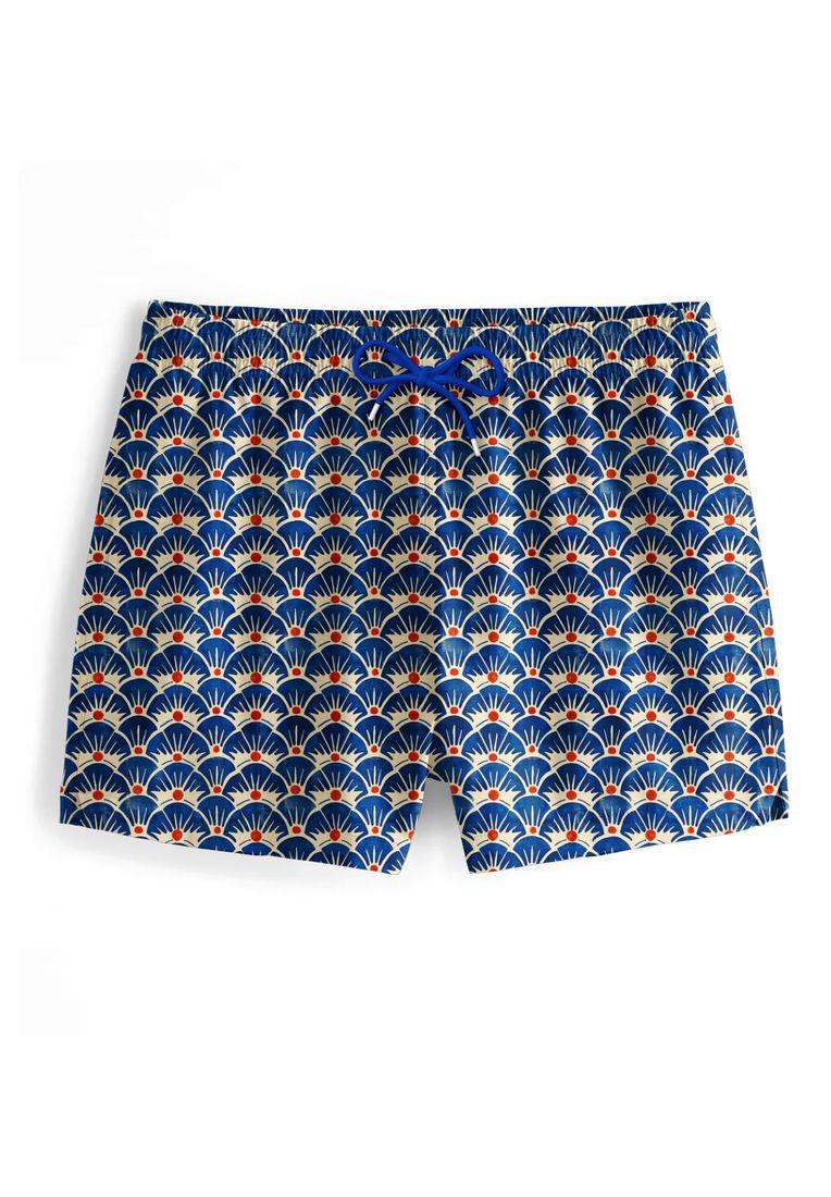 "Geometric Sunset" Zwemshorts