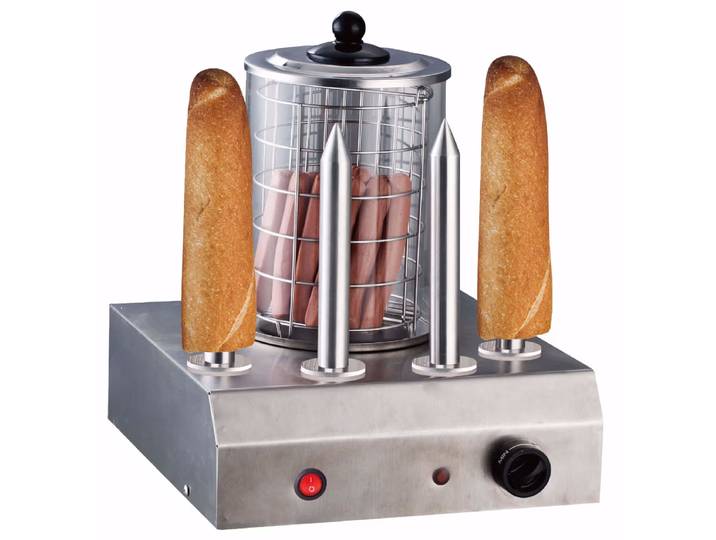 Berger+Lanz HD104 Hot Dog Gerät – Hot Dog Maschine – edelstahl