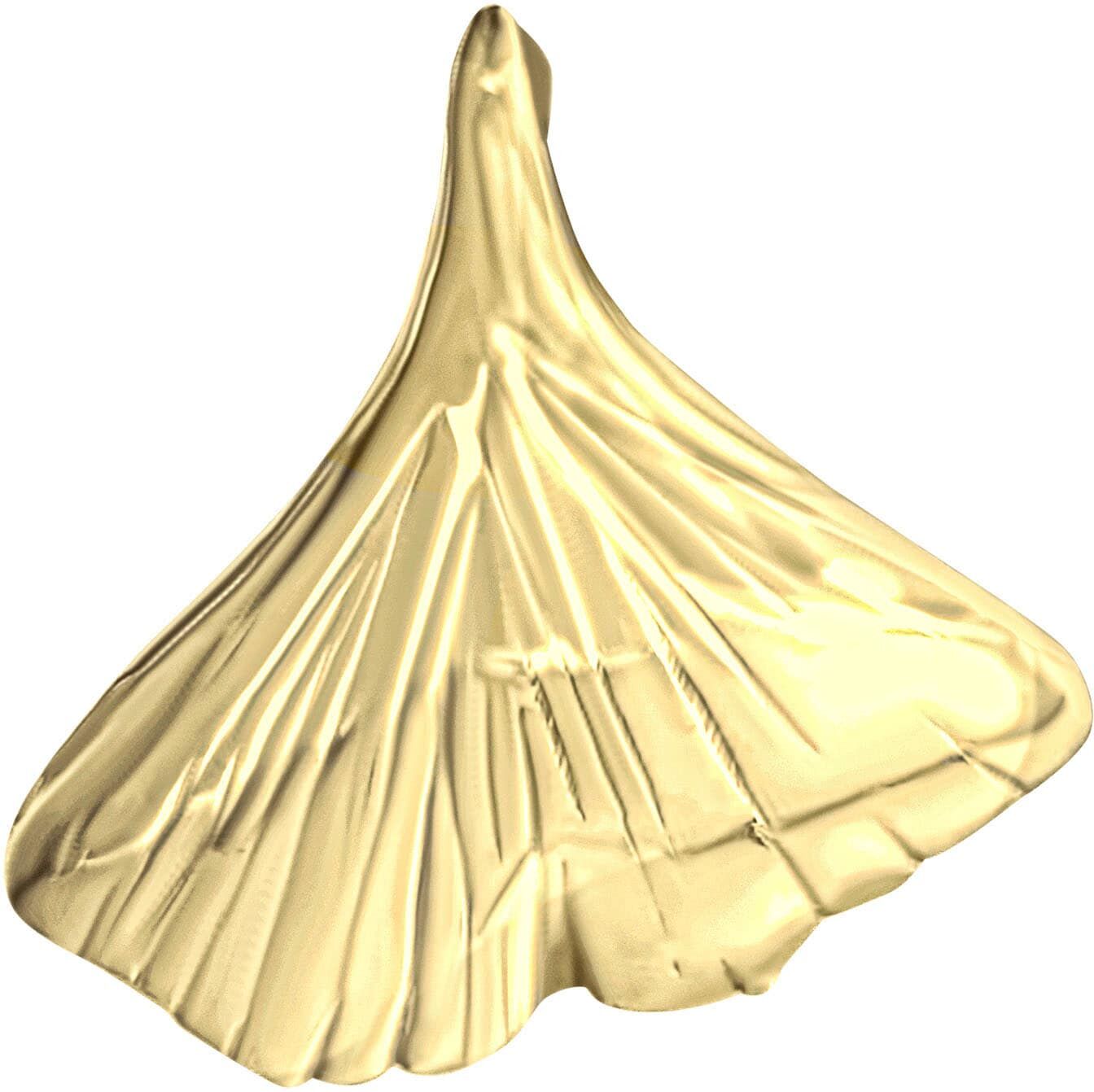 Kettenanhänger FIRETTI "Schmuck Geschenk Gold 333 Halsschmuck Anhänger Gingko", gold (gelbgoldfarben), Schmuckanhänger, Damen, Gelbgold 333, 0,14 g, Kettenanhänger