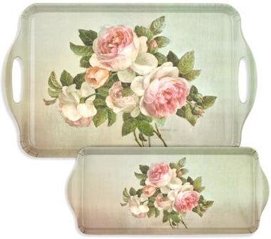 Pimpernel Melamine Serving Trays with Handles Set
