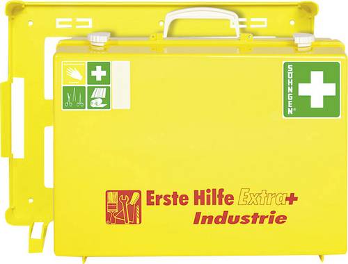 Söhngen 0361108 Erste Hilfe Koffer DIN 13157 300 x 400 x 150 Leucht-Gelb