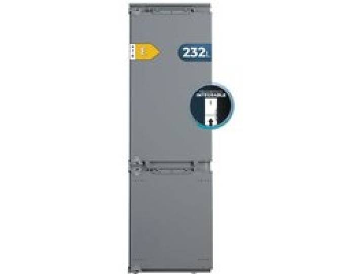 Cecotec Réfrigérateur Intégrable Combiné 232L Bolero CoolMarket Combi BI-D MC 232 GREY E. Hauteur 177cm Largeur 54cm