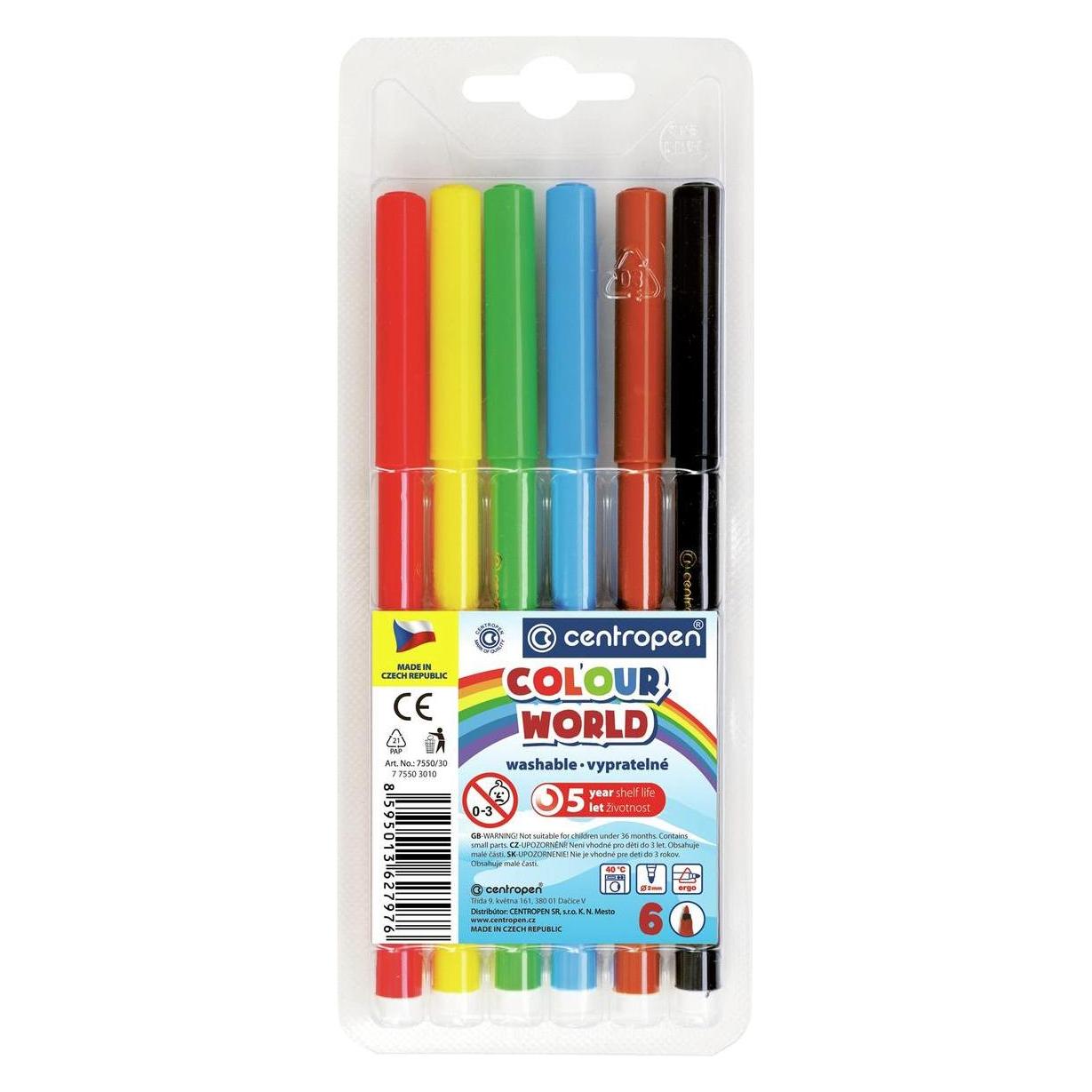 Centropen Marker 6 Farben (6x) (23757)