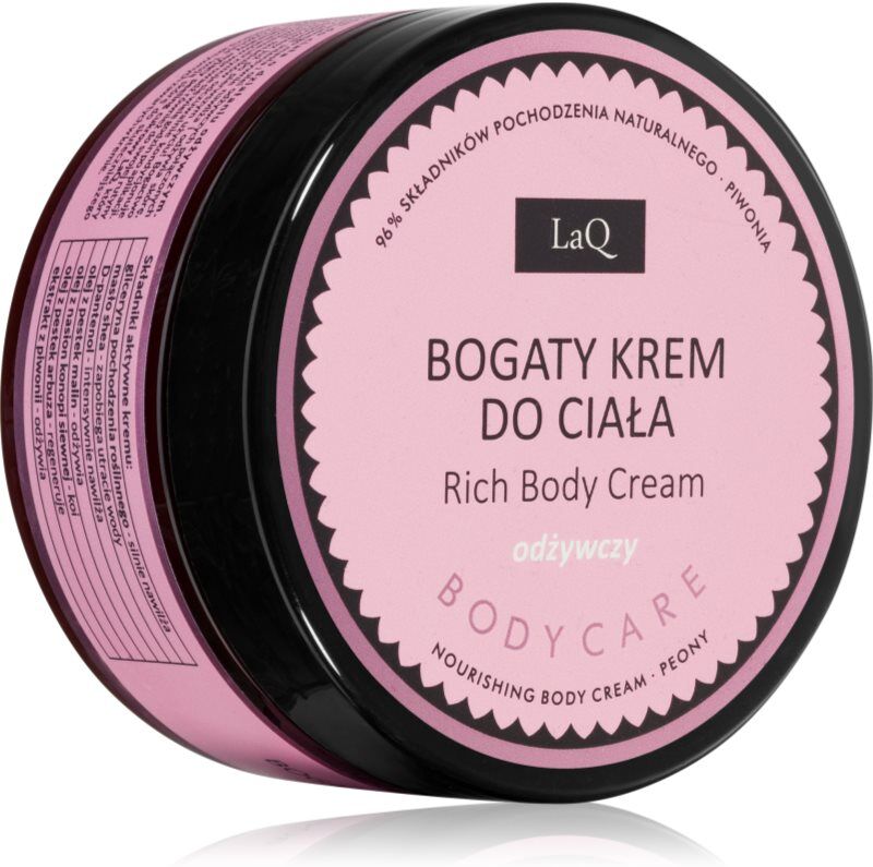 LaQ Kitten Peony crème pour le corps nourrissante 200 ml