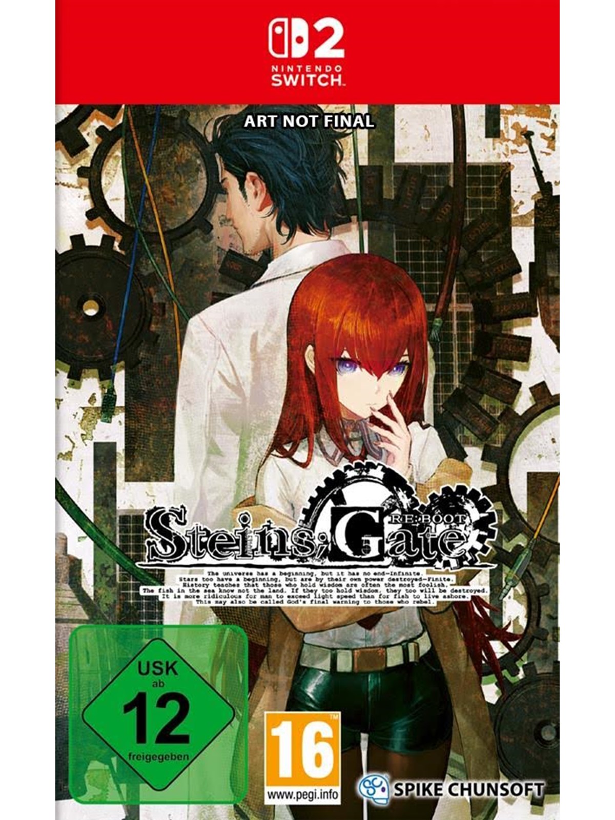 Steins,Gate Re:Boot - Nintendo Switch 2 - Visual Novel - PEGI 16