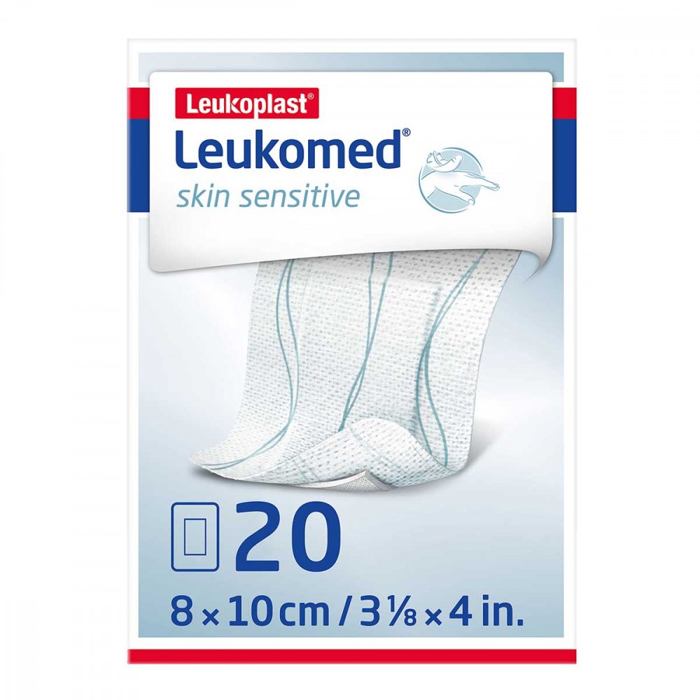 BSN medical GmbH Leukomed Skin Sensitive Steril 8x10 cm Vliesverband 17410920