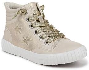 Blowfish Malibu Wanderland-K - Girls 4 Youth Bone,Metallic Sneaker Medium