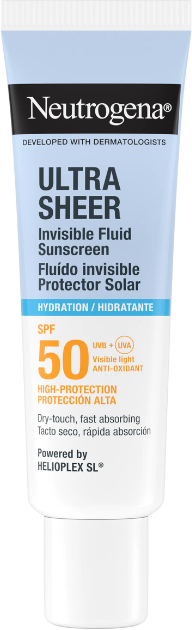 Neutrogena Ultra Sheer Fluido Invisível Hidratante FPS50 50ml