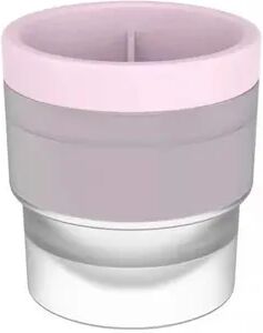 Universal Stock Premium Ice Ball Mold For Whiskey & Cocktails Stackable Sphere Ice Maker pink