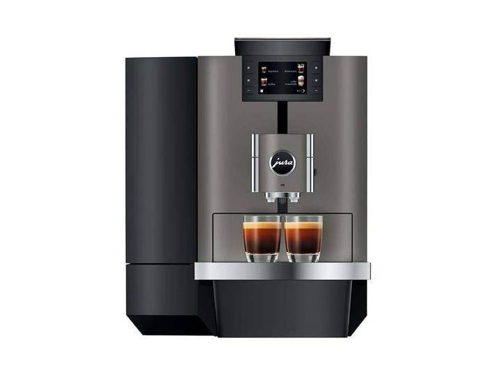 JURA X10 Dark Inox (SB) Kaffeevollautomat Grau