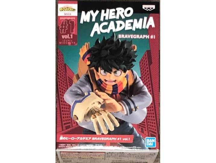 Banpresto MY HERO ACADEMIA - Izuku Midoriya - Bravegraph - Beeldje 14cm
