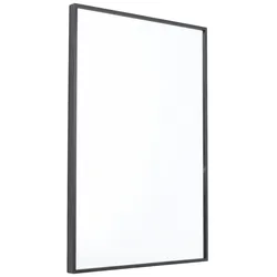 Fragix Wandspiegel York - Schwarz - Aluminium - 60x40