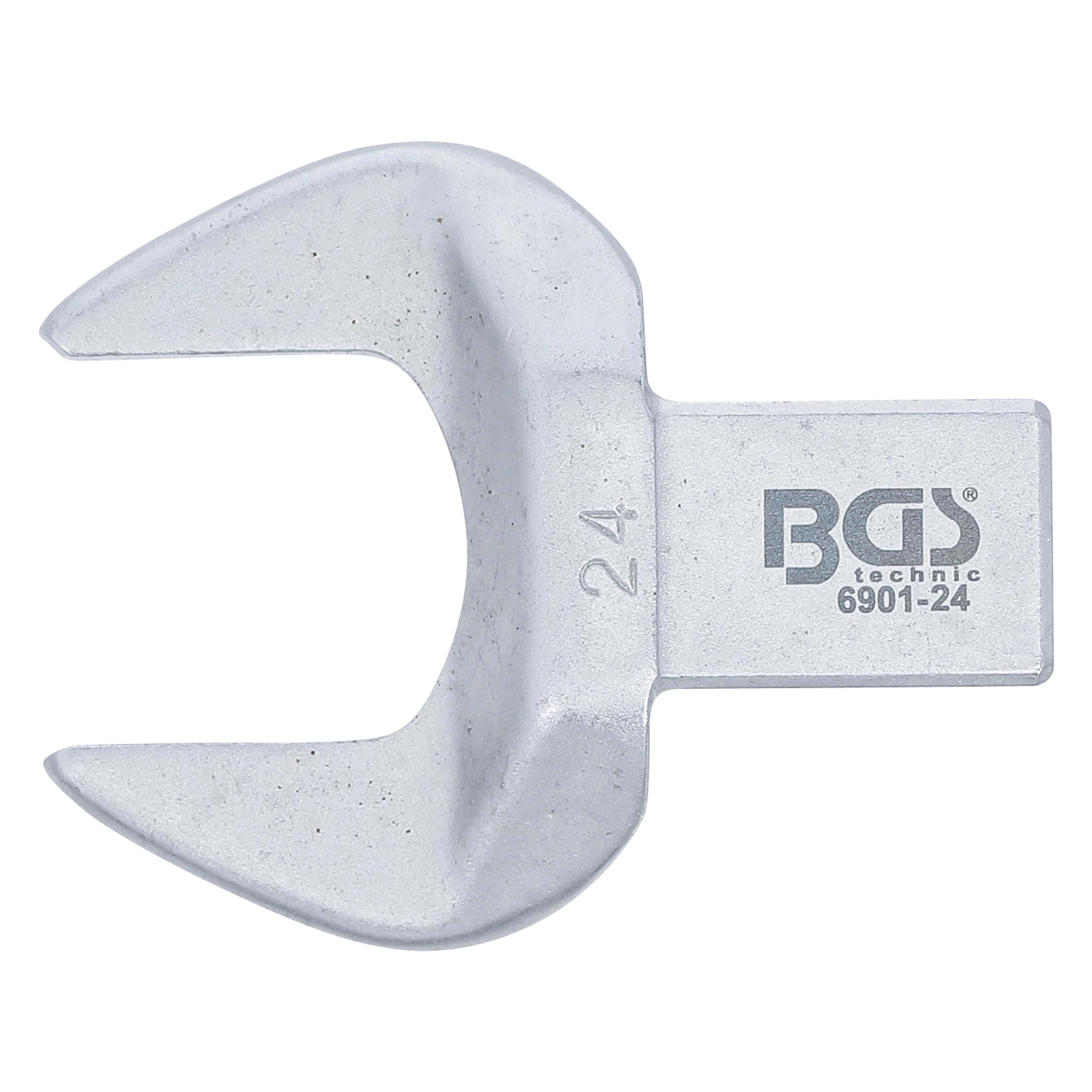 BGS Einsteck-Maulschlüssel | 24 mm | Aufnahme 14 x 18 mm (24 mm) (6901-24)