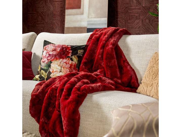 Plaid rouge 140x180 cm