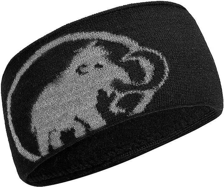 MAMMUT Stirnband Tweak Wool Mix schwarz B