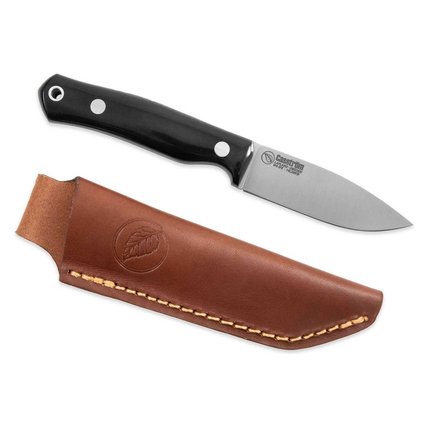 Casström Nóż No.8 SFK Black Micarta 14C28N (12820)