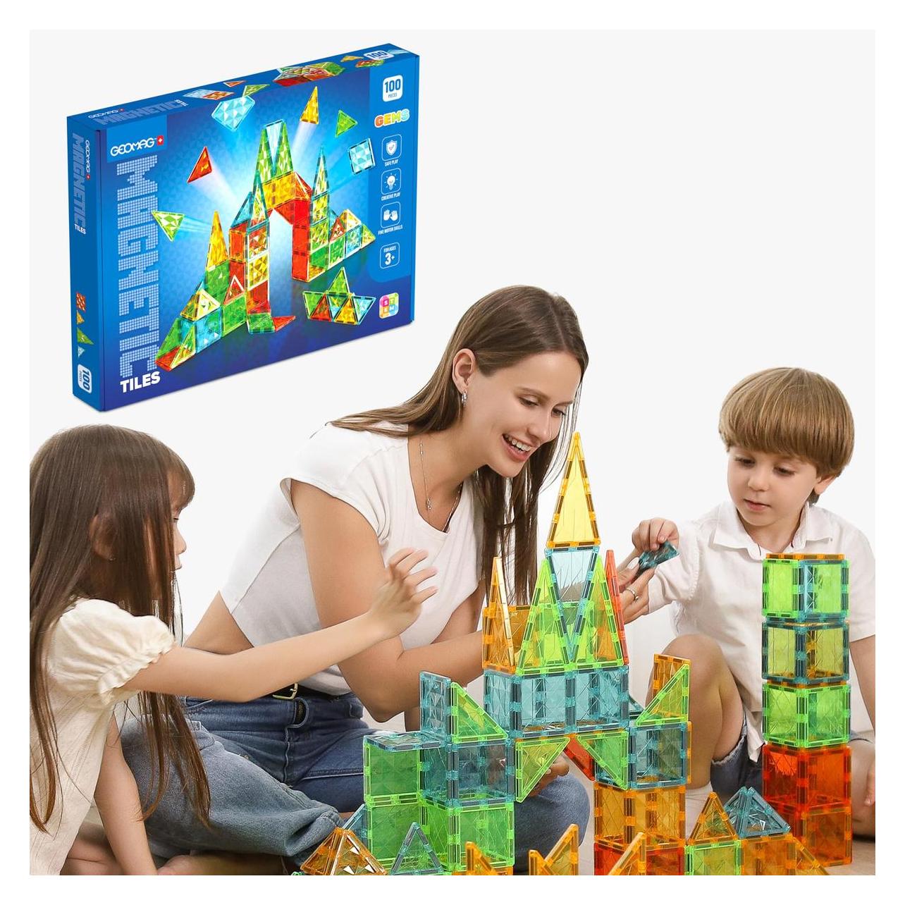Geomag Magnetische Kacheln Edelsteine (4104)