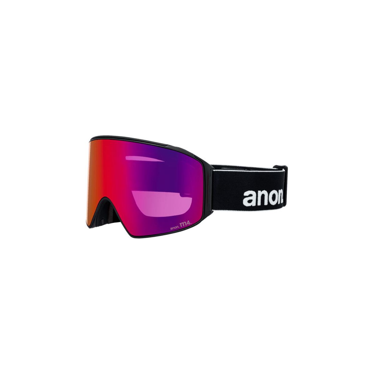 Anon M4 Goggles (cylindrical) + Bonus Lens + MFI Face Mask black/perceive sunny red (Z58) Low Bridge NA 2035417-Z58-NA