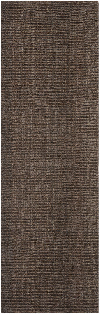 Ebern Designs Jute / Sisal Hand Woven Area Rug Brown Runner 76 x 244 cm