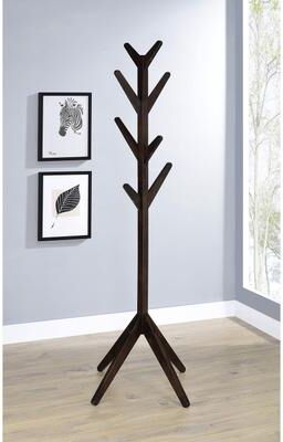 Coaster Margaret Solid Wood Coat Rack Clothing Hanger