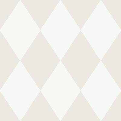 A-Street Prints Kalas Light Grey Diamond Wallpaper
