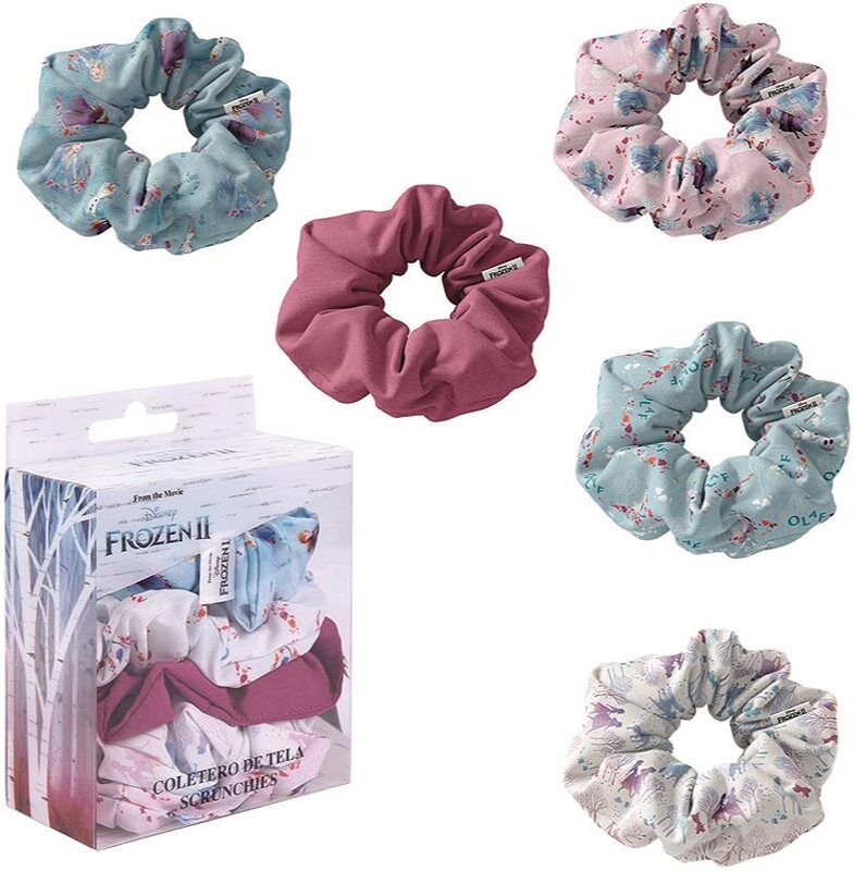 Disney Frozen 2 Scrunchies hair band for children 5 pc