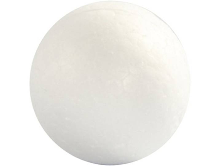 Bal, D: 3 cm, polystyreen, 10st